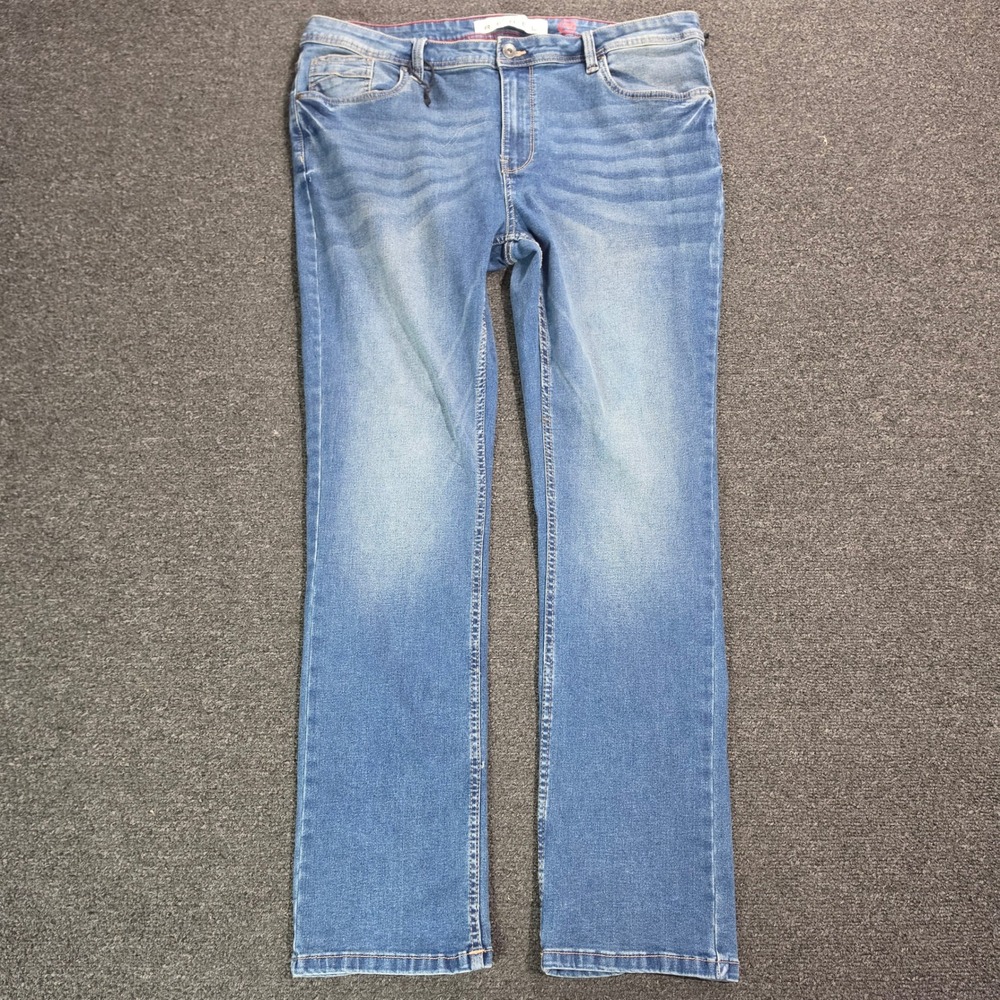 Artful Rebel Jeans Mens 38x32 Blue Medium Wash Straight‎ Leg Denim Pants Rodeo